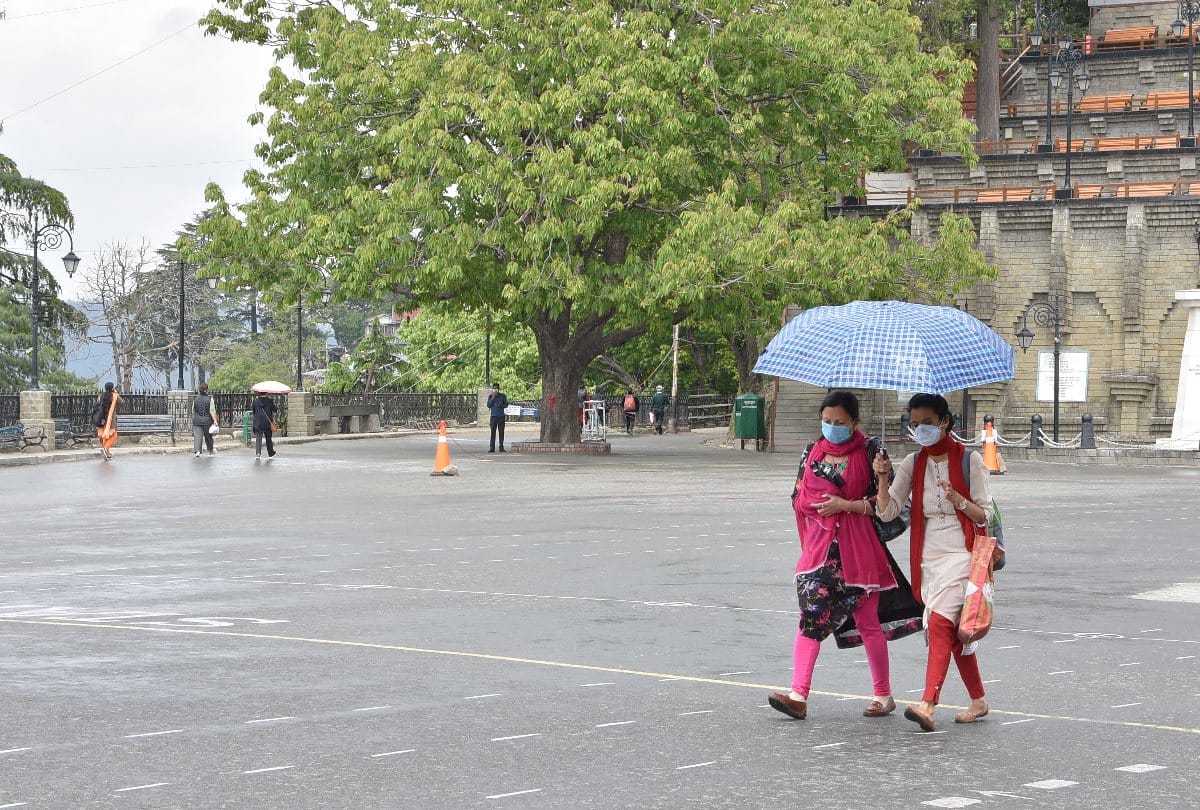 himachal weather report rain in few place on tomorrow