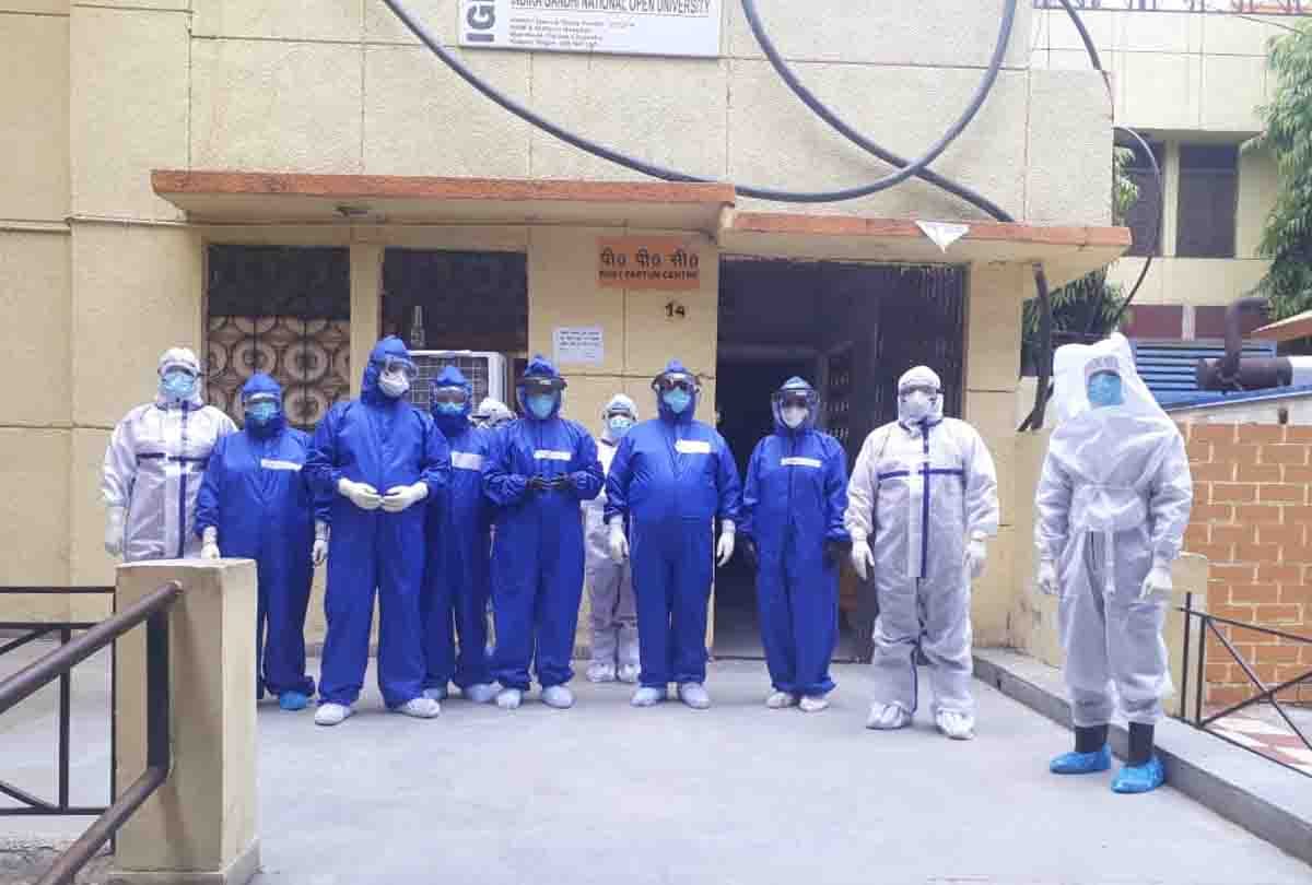 Two corona infected deliveries from operation