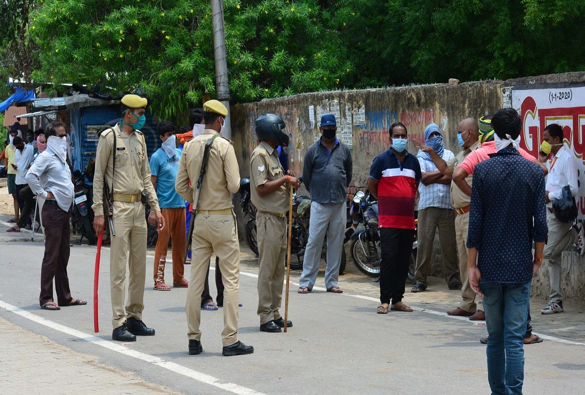 Prayagraj Corona Letest Update: Birendra Singh's funeral at Phaphamau Ghat, revenge decision after protest at Shankarghat