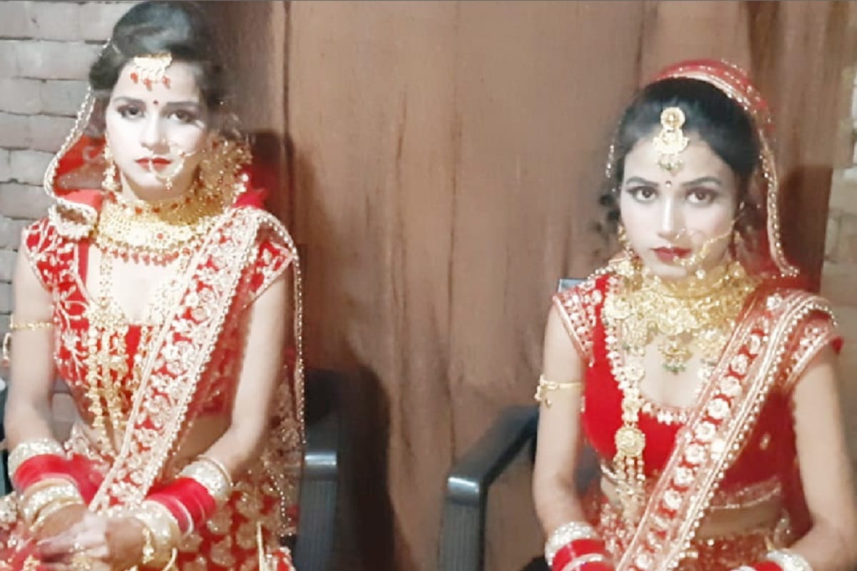 Lockdown, Two sisters get married due to lockdown in Shamli district