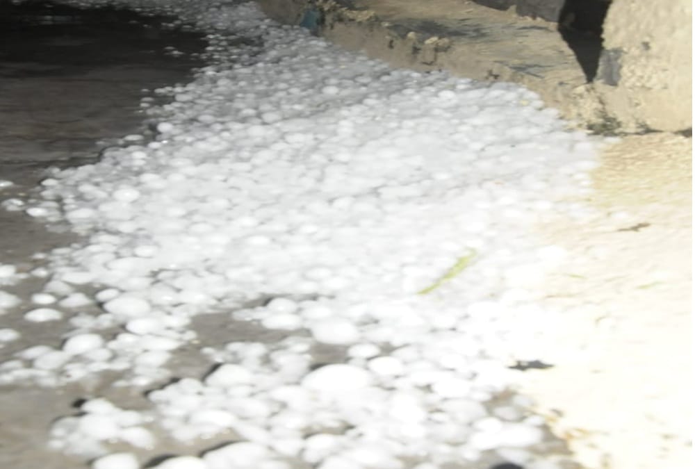 Uttarakhand Weather: Heavy Hail Storm with rain in dehradun, snowfall in hilly areas, Amazing Visuals Photos