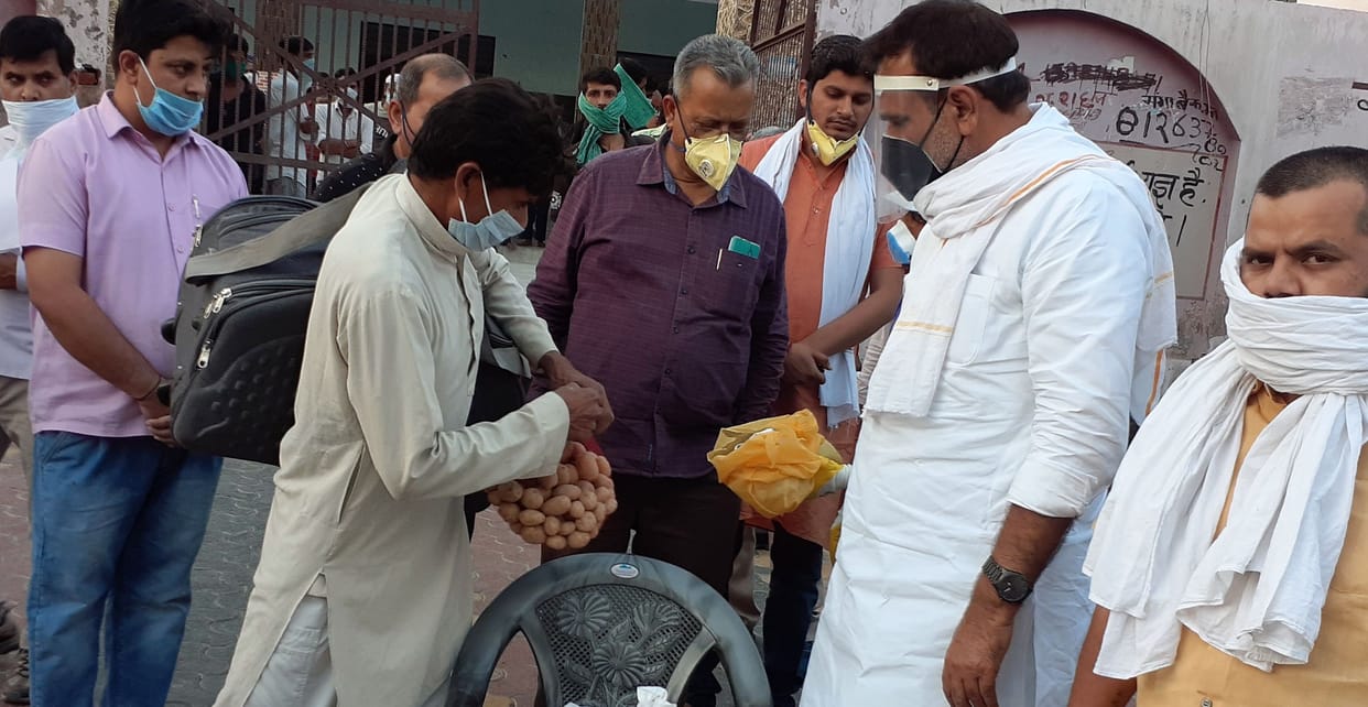 Report negative of 56 villagers