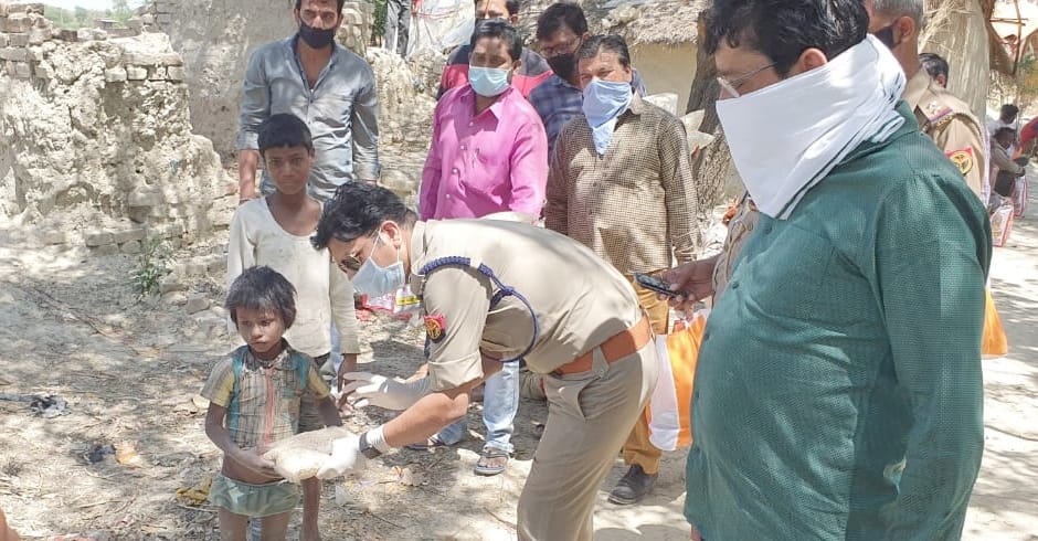Organizations helped the needy