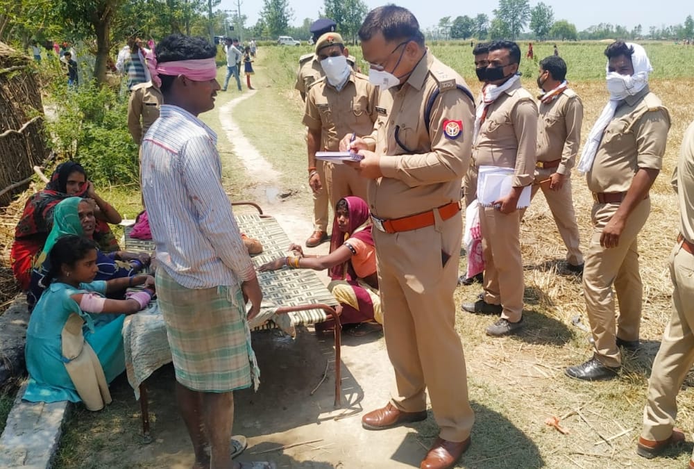 A man murdered his niece in Bahraich.