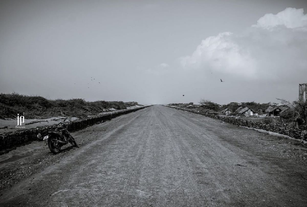 Last road of India Dhanushkodi near srilanka border mysterious place
