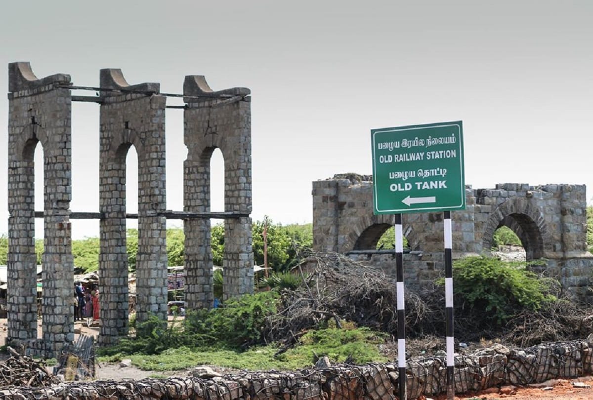 Last road of India Dhanushkodi near srilanka border mysterious place