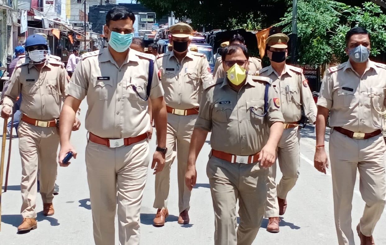 SP marches on foot