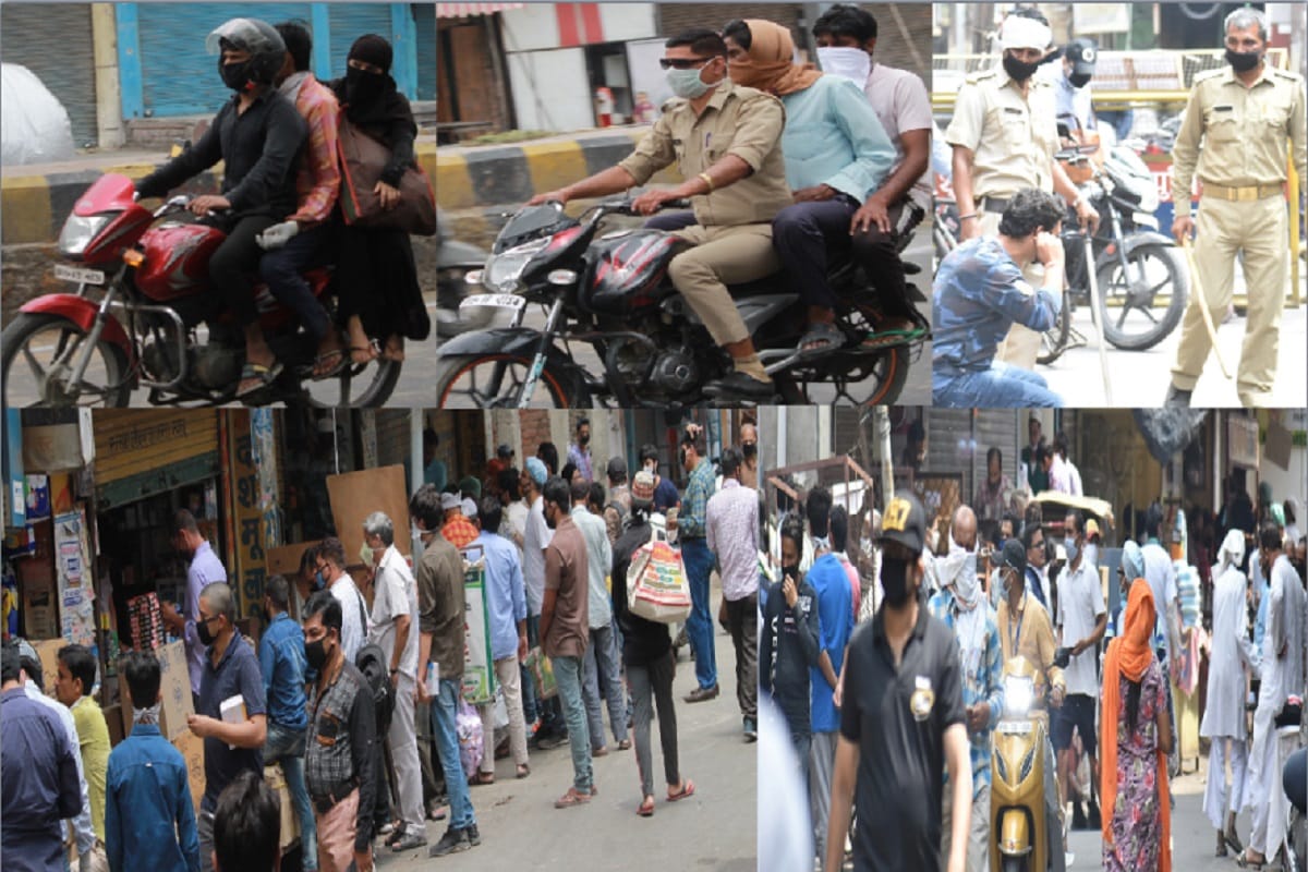 Lockdown Update News, People are not following the lockdown in Meerut district of Uttar Pradesh