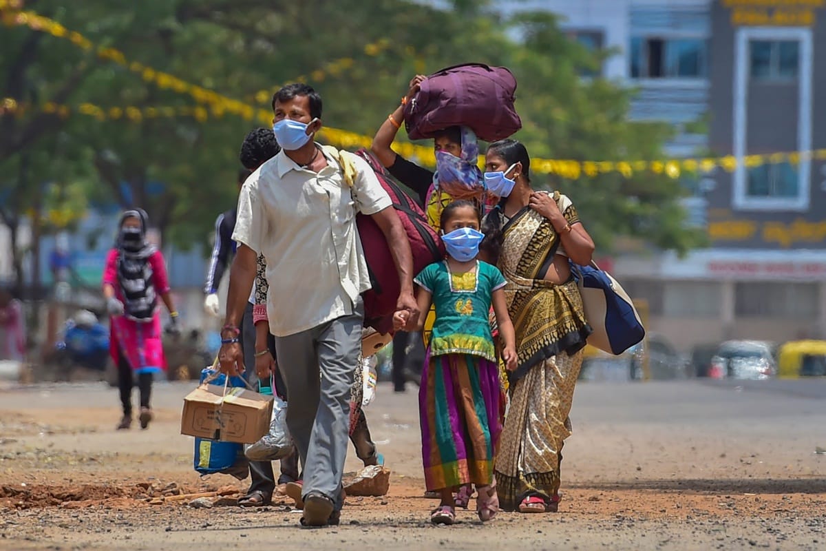 Coronavirus, Lockdown, Migrant Workers Left for Home via Trains from Haryana