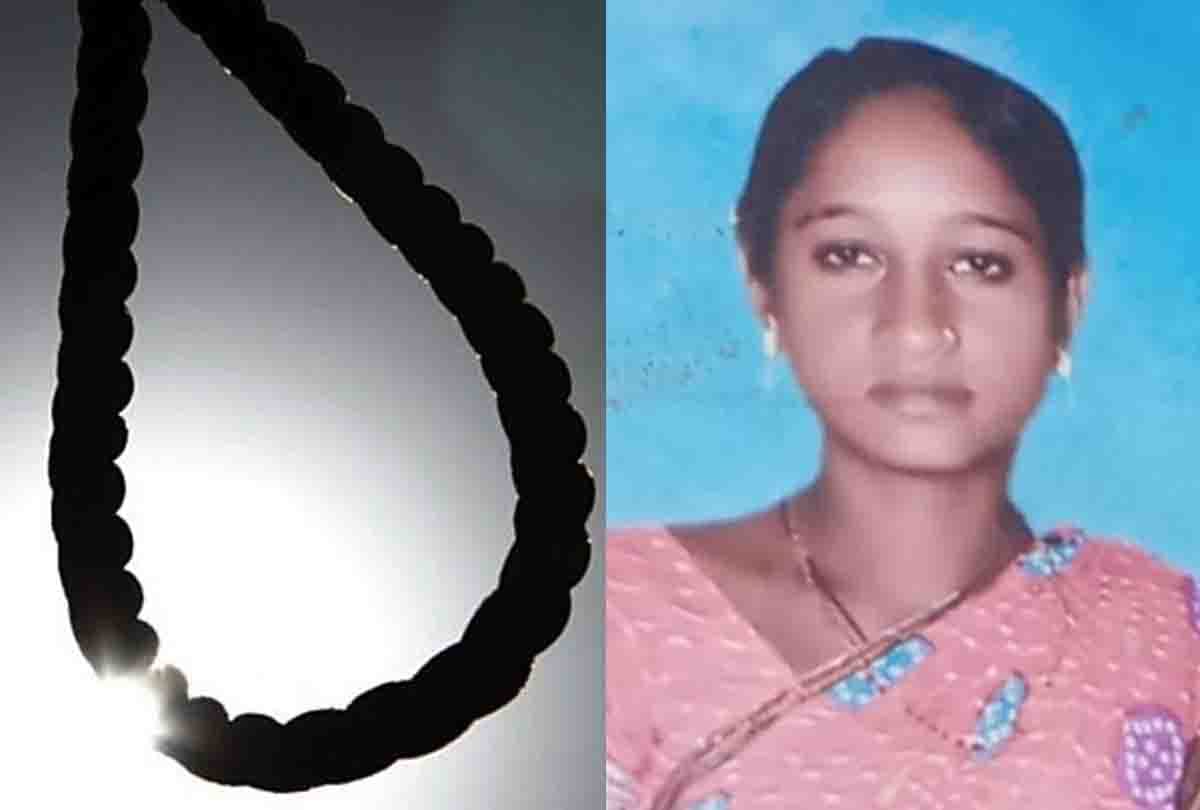 fatehpur : hearing from husband, hanging married died, maiden side accused of murder
