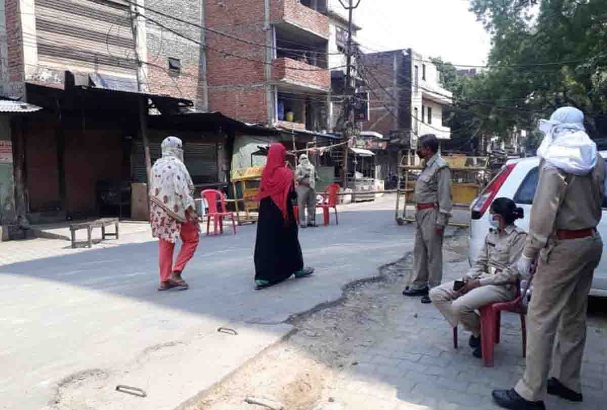 coronavirus in kanpur : Not a single corona case in Chamanganj, yet hotspot since a month