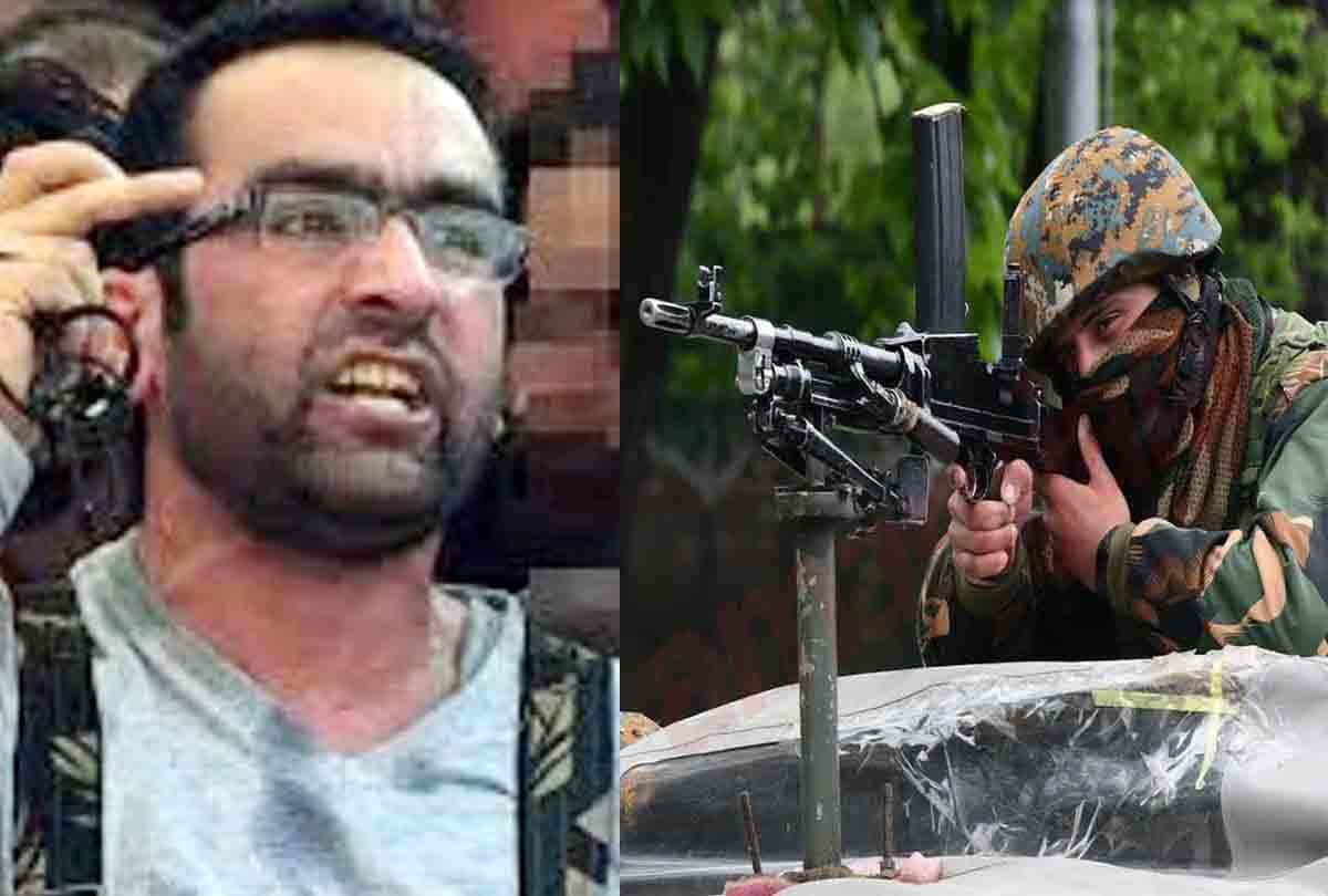 Riyaz Naikoo latest news in hindi, Beighpora Awantipura encounter jammu kashmir