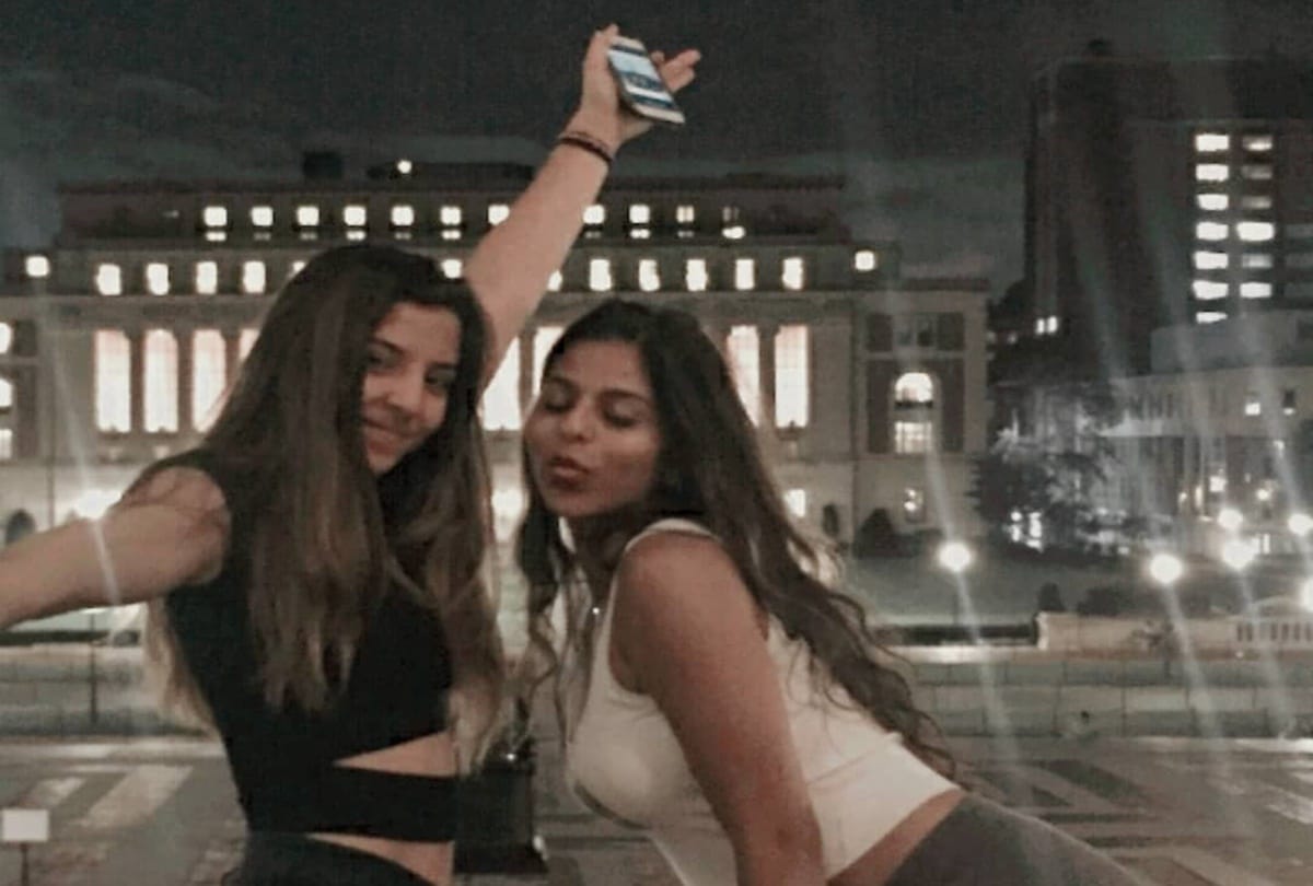 Shahrukh Khan daughter Suhana Khan spent quality time with bff shared video gone viral