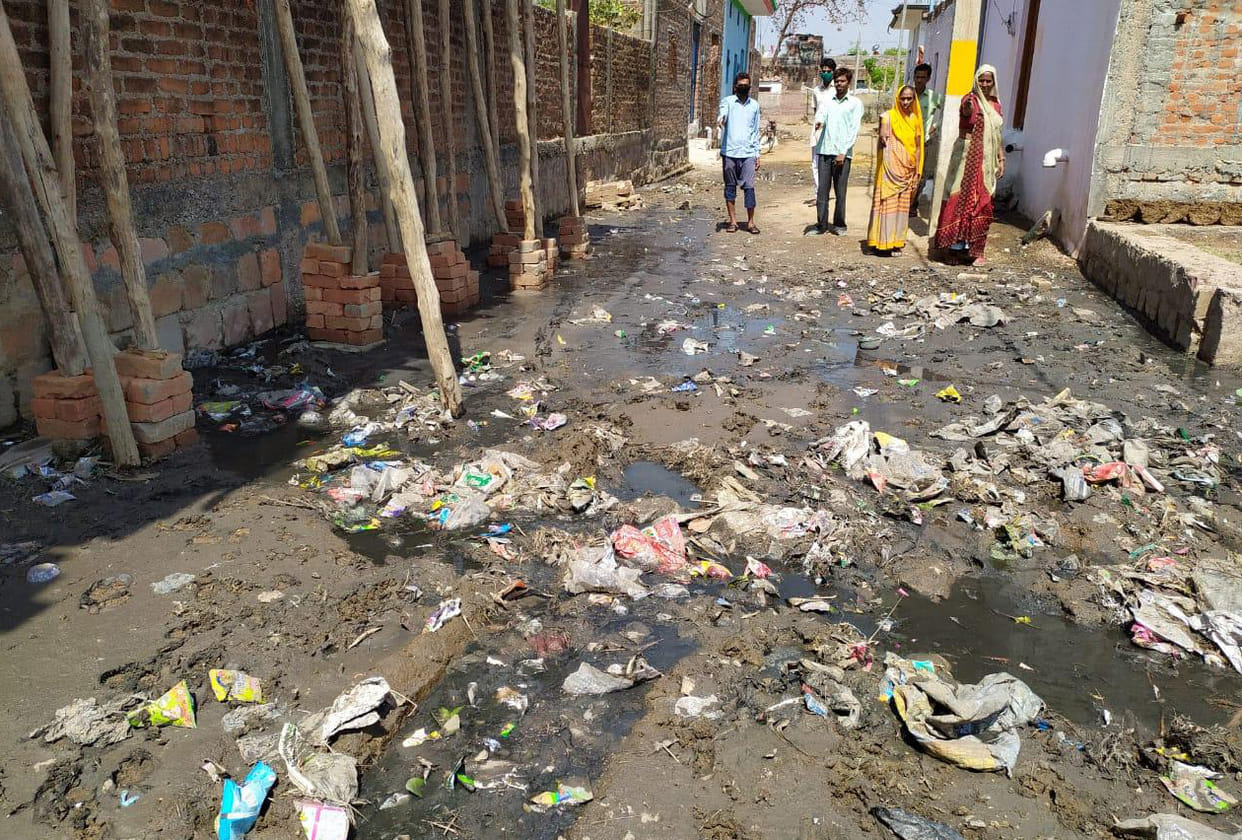 Sidhanpura nala in dirty