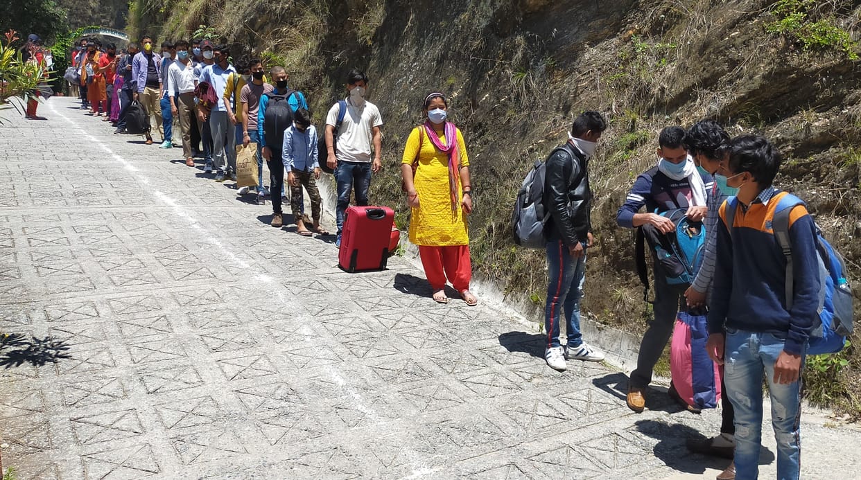 Home Quaranteen in Almora