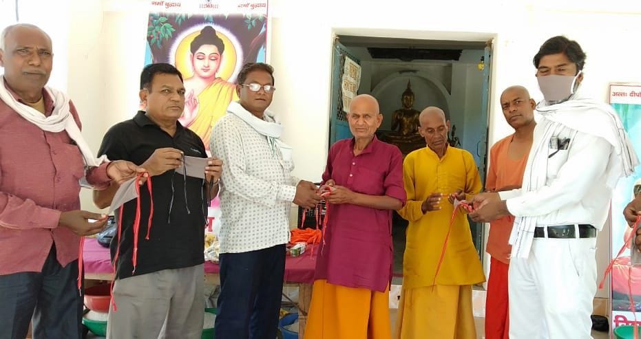 buddh jayantee par korona sankraman se mukti ke lie praarthana