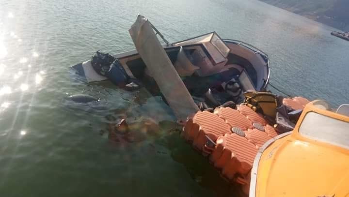 Six boats sunk in Tehri lake due to storm