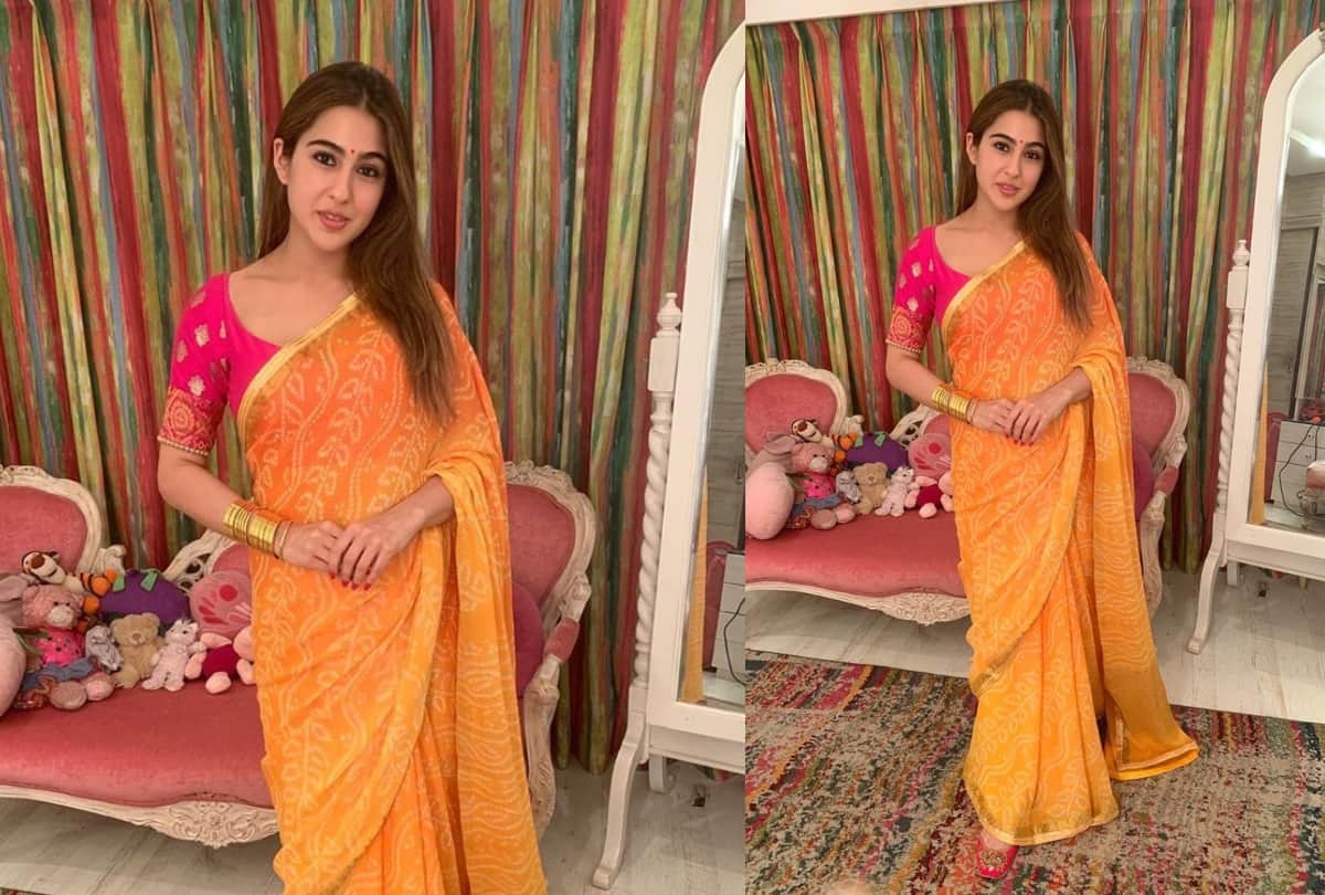 these throwback pics prove sara ali khan love bangles and spotted wearing with ethnic wear