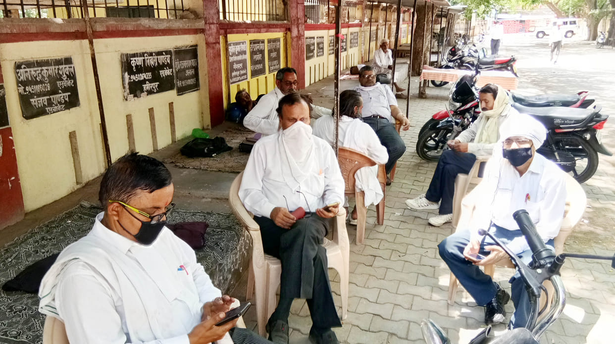 Judicial work started in court due to being green zone