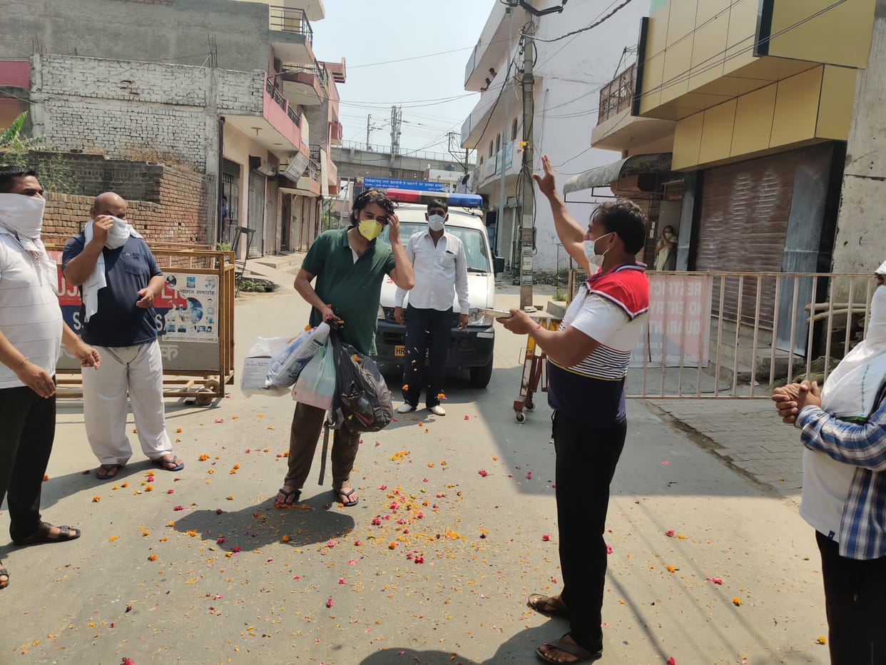 Vivekananda Nagar's pharmacist returned after defeating Corona