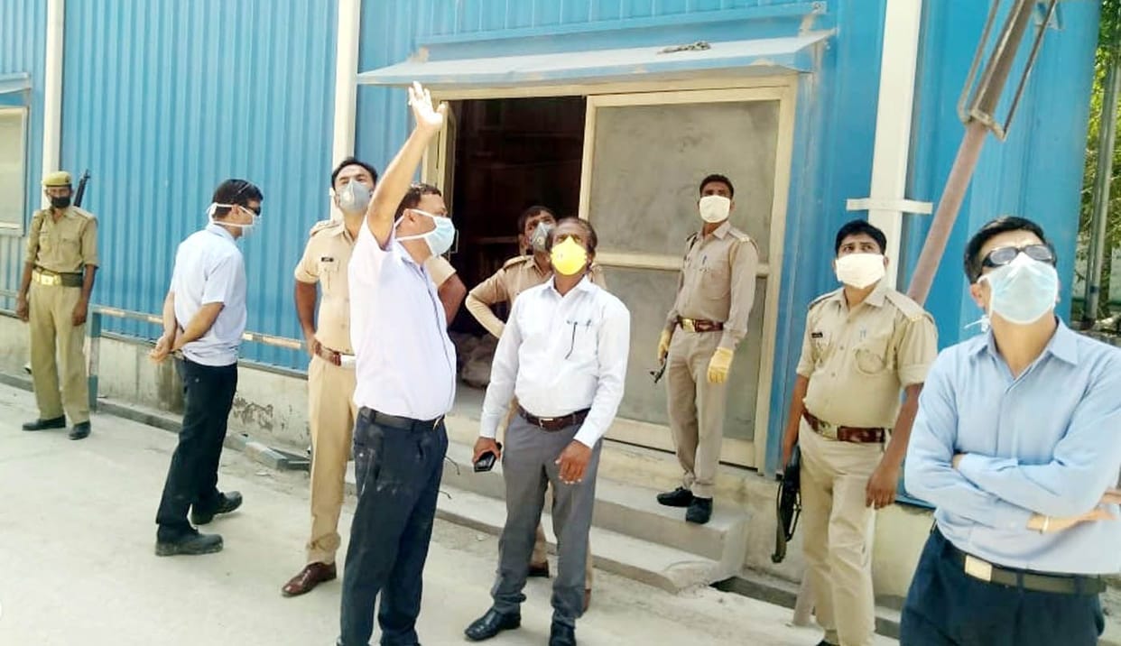 Instructions for inspection of gas and chemical tanks