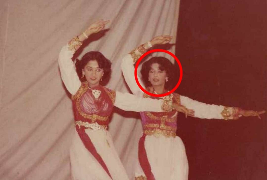 Madhuri Dixit Share Throwback Picture of Stage Performance With Her Sister Goes Viral