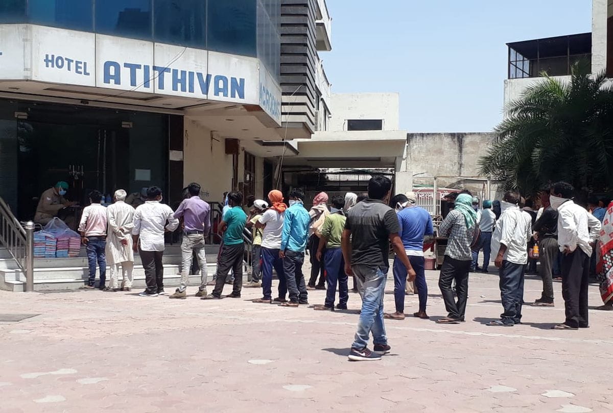 Migrant Workers Screening And Send Home District By roadways