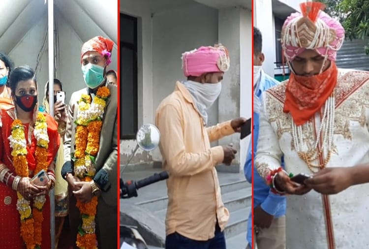 See the pictures of five unique wedding in Punjab and Jammu-Kashmir border