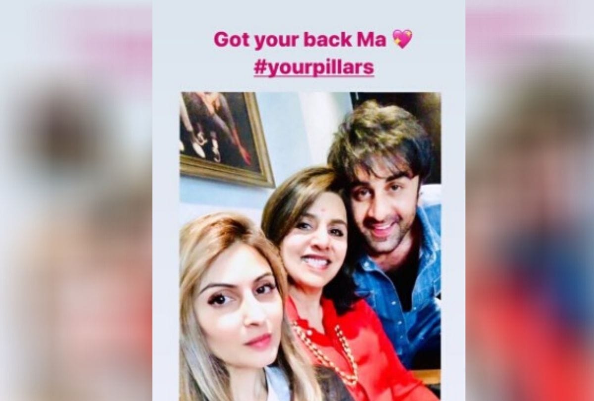 Riddhima Kapoor shares memorable picture with rishi kapoor and neetu kapoor