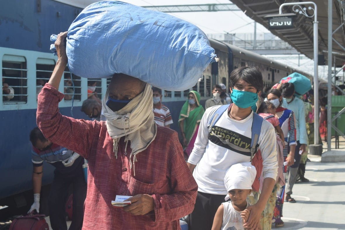 Employment was closed, no money in pocket, so coming home became a compulsion