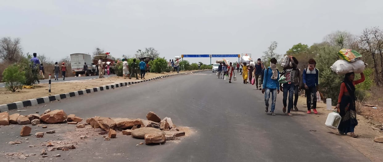 Amachara border condition is bad came laboure jaam