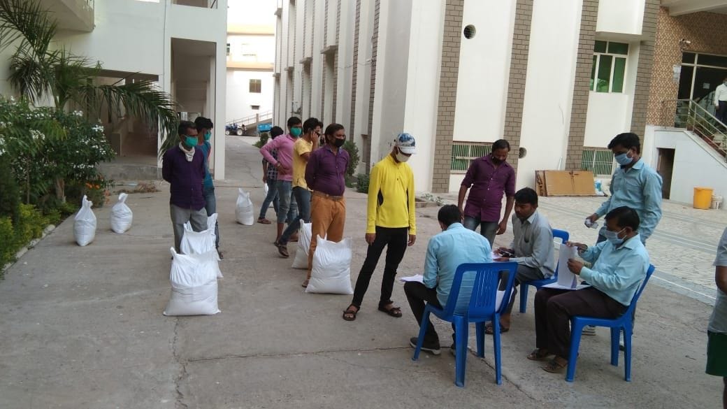 Hathras: Sent home with report coming negative