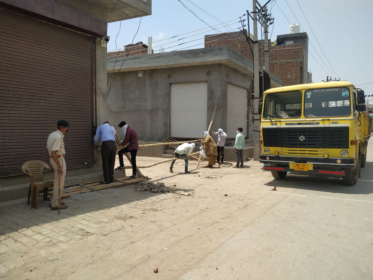 shiv nagar containment zone declared