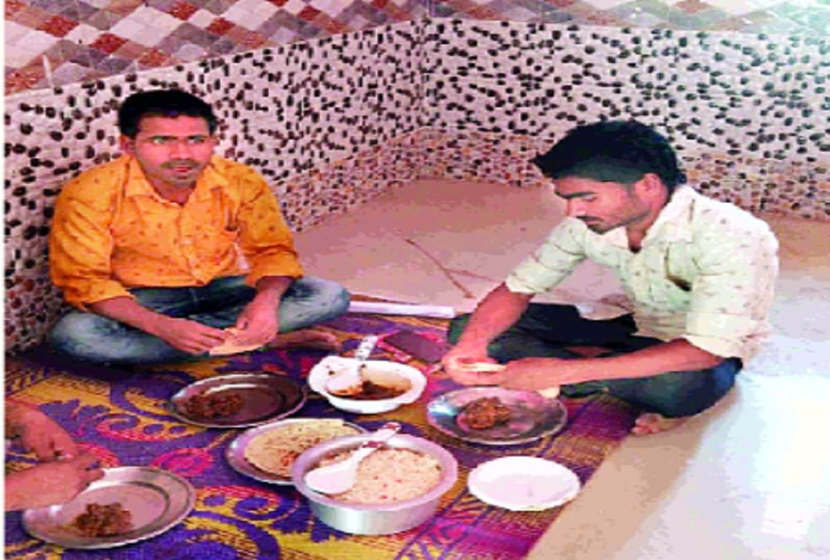 Two workers ate chicken and biryani at Quarantine Center in Bahraich