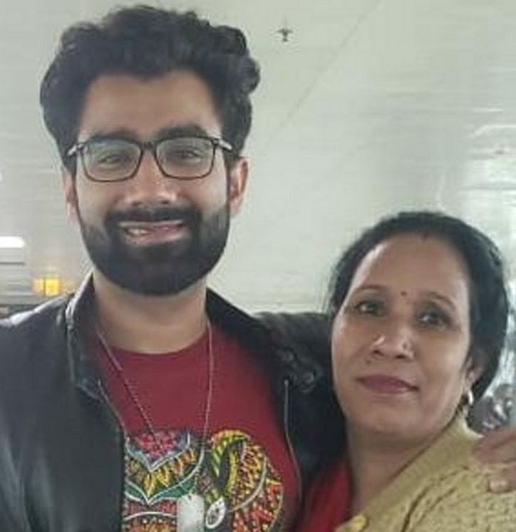 The woman returned to duty 72 hours after her husband's death