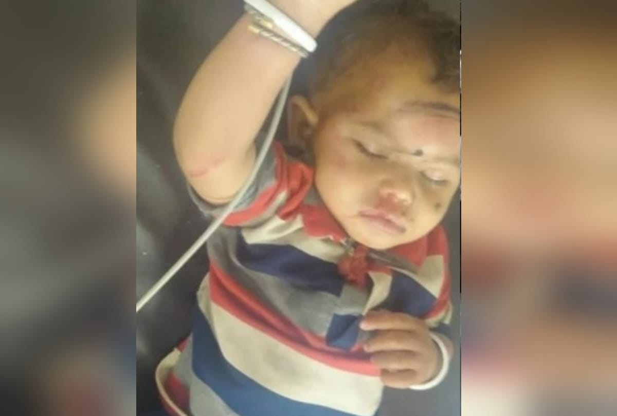 painful road accident injured children looking for mother all night in lucknow