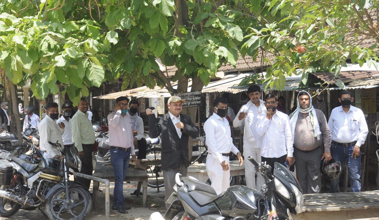 court opened litigants did not come