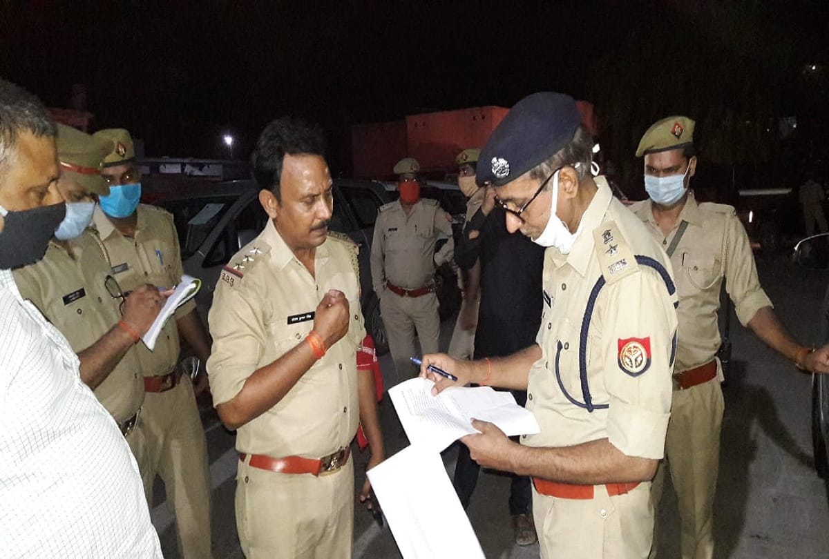 Encounter between police and criminals in Bahraich of uttar pradesh