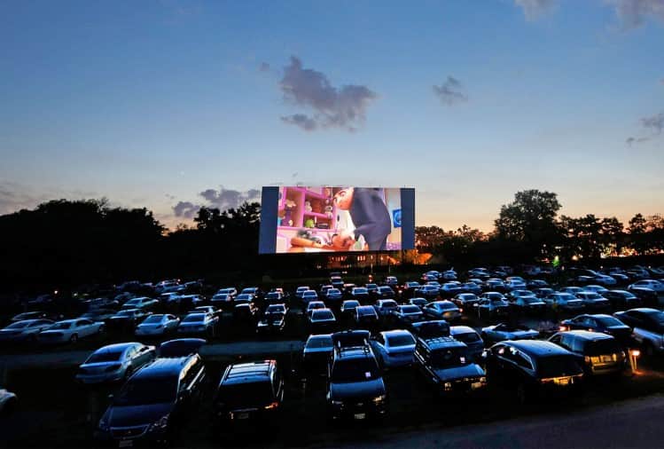 during lockdown People remembered country first drive in theater