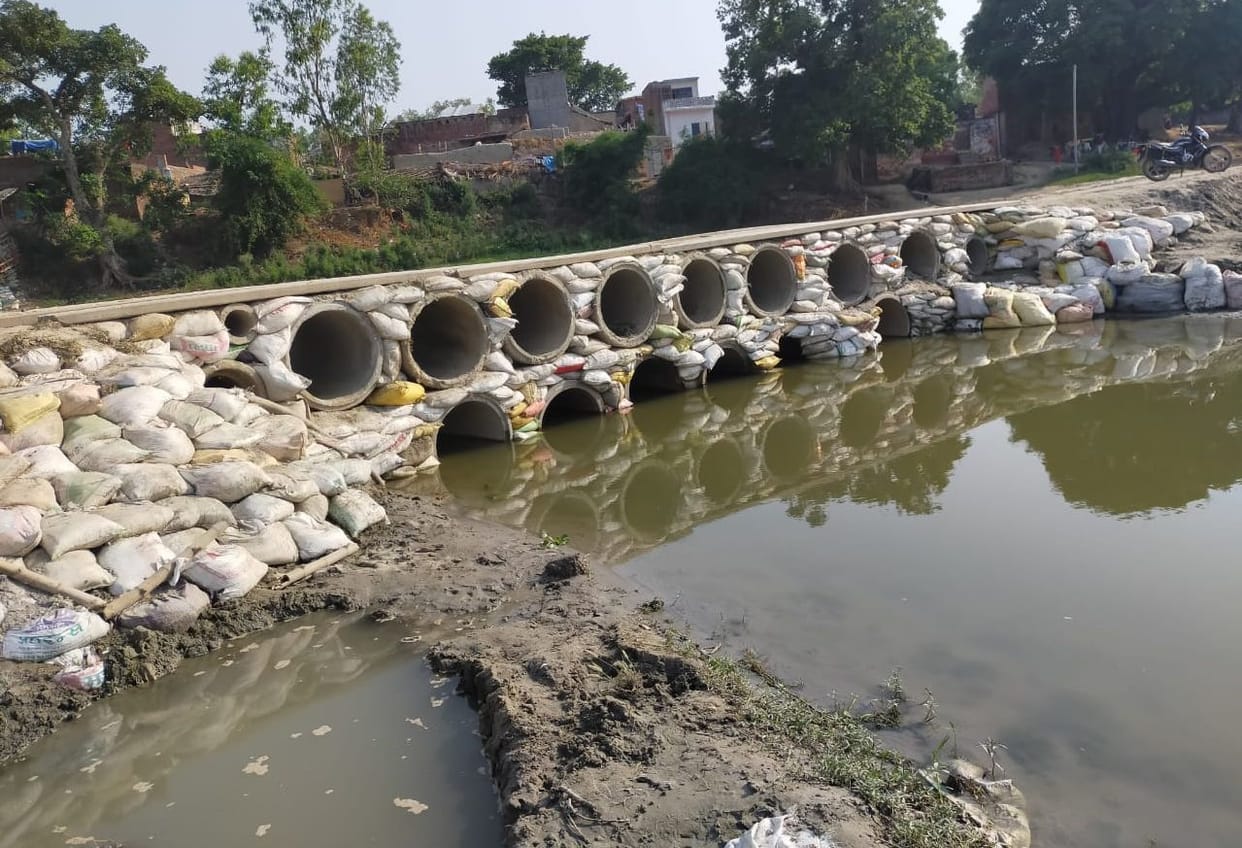 villagers made bridge