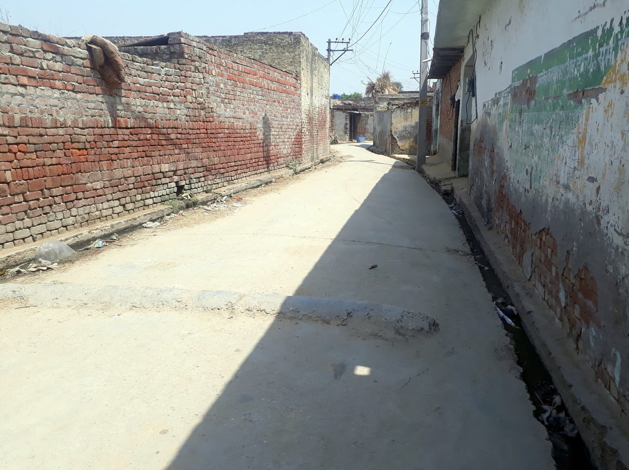 firing in sambhal village