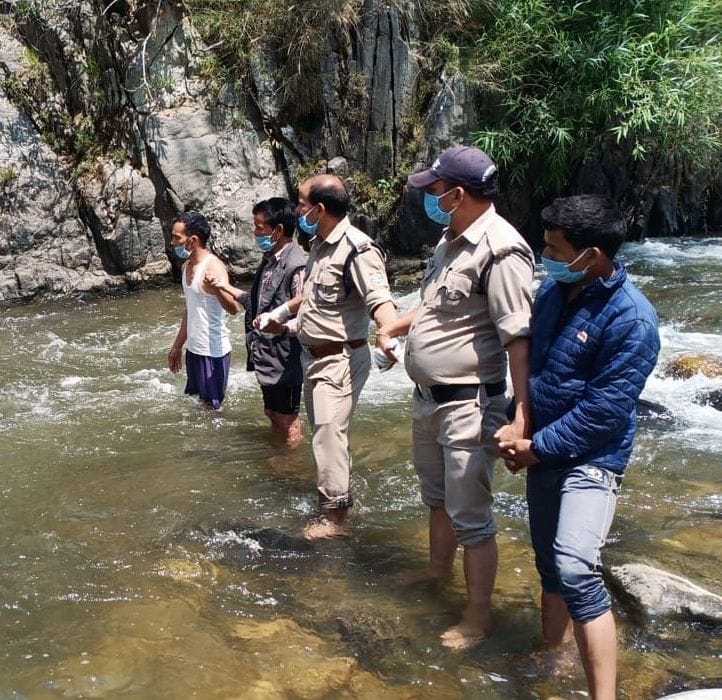 Body recovered after five days of laborer flowing in river
