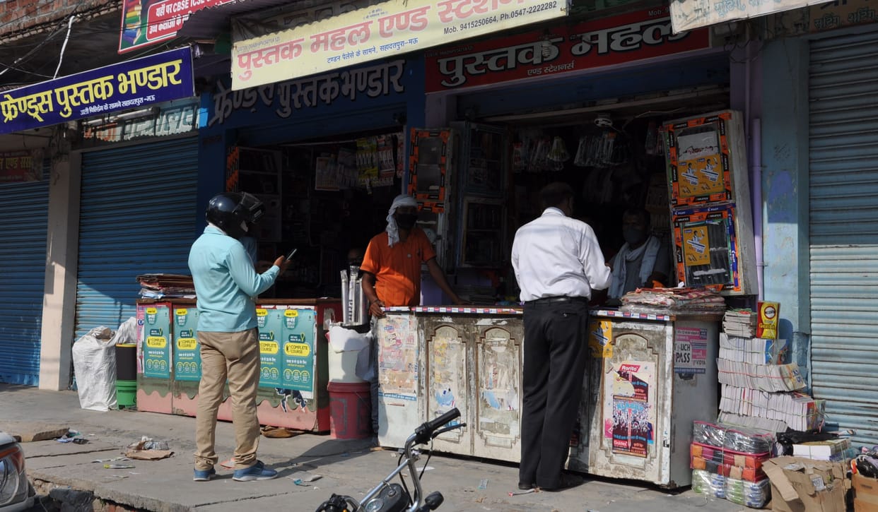 No need to walk around the markets on orders to open important shops