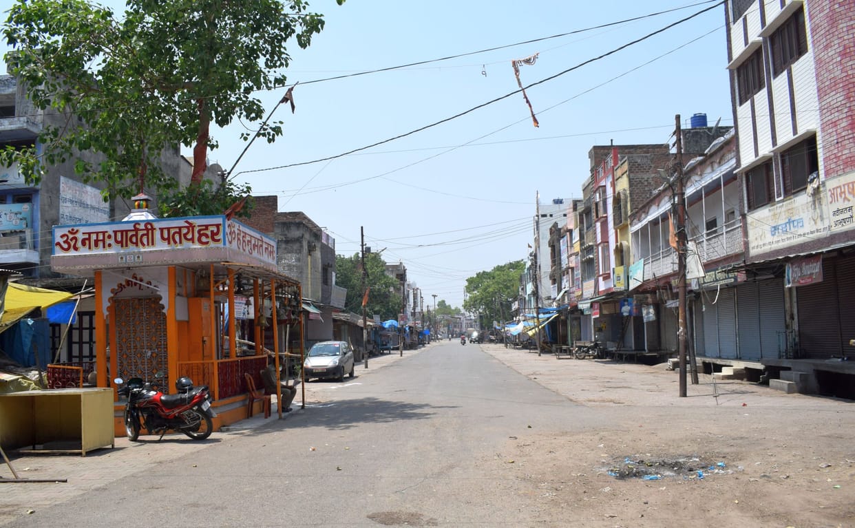security tight in railwayganj