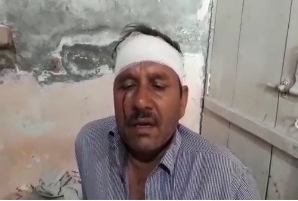 Iglas man looted in Aligarh crime news in hindi