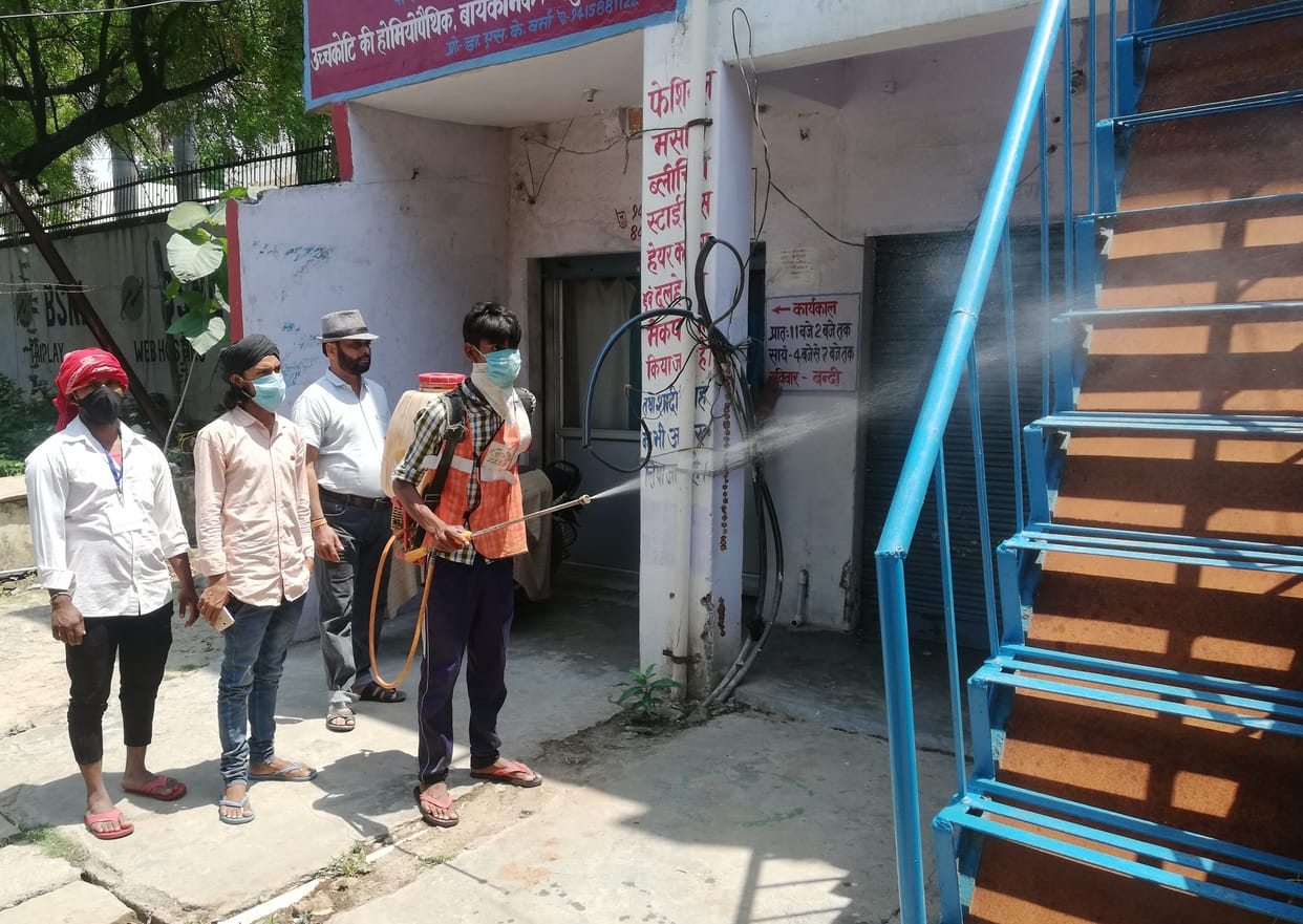 Sanitation work