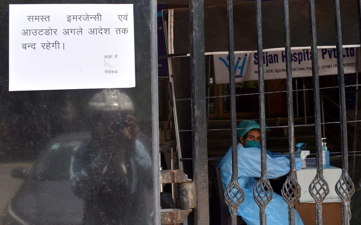 prayagraj news updatea; Only patients will be seen in big hospitals, fury among the operators of small clinics with CMO's new decree