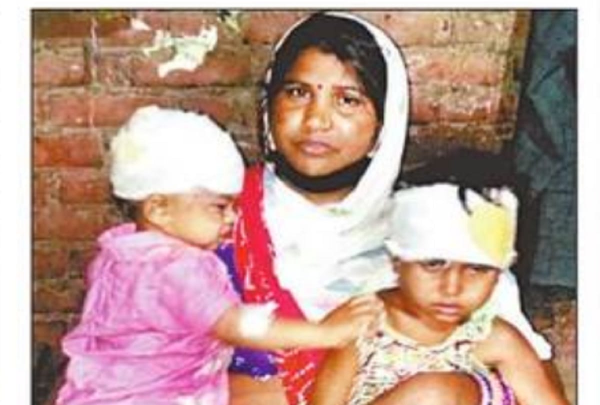 painful road accident injured children looking for mother all night in lucknow