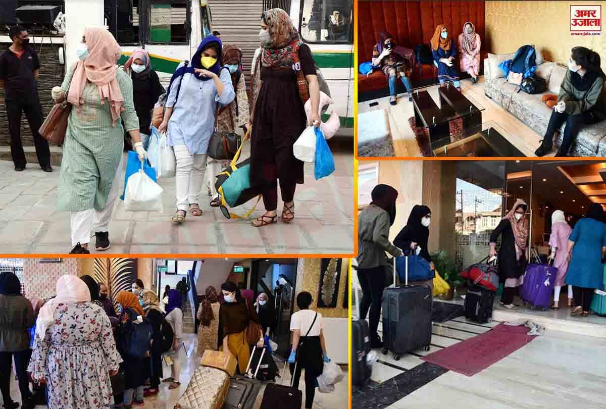 lockdown in Jammu Kashmir (J&K) news in Hindi, Students arrived in Kashmir from Dhaka, Foreign Minister expressed gratitude of Indian Airlines