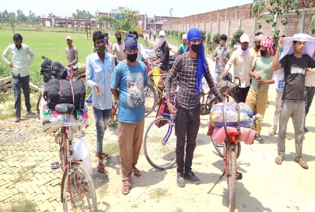 850 migraint labour worker registerd  in moradabad